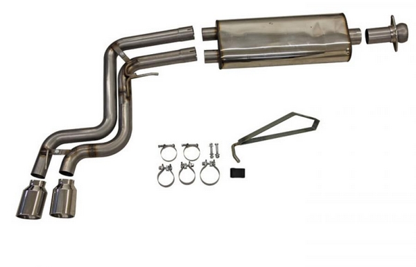 F150 Ecoboost Crew Cab 2012-13 6.2L, Aft-Cat, Side Exit Exhaust